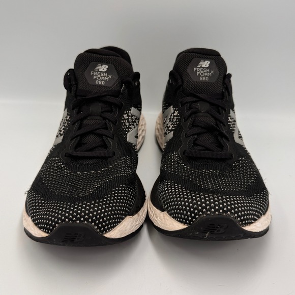 New Balance Shoes - New Balance Fresh Foam 880 Black White Running Shoes W880K12 Womens 10.5